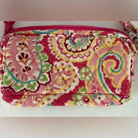 RETIRED: Vera Bradley | Capri Melon wristlet handbag. - Picture 7 of 11